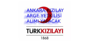 Kızılay Araştırma ve Geliştirme Yetkilisi Alımı