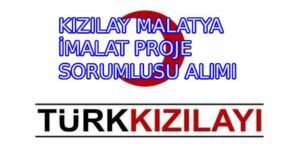 Kızılay İmalat Proje Sorumlusu Alımı Yapacak