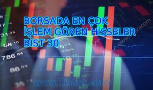 BORSA’DA EN ÇOK İŞLEM GÖREN HİSSELER-BIST 30