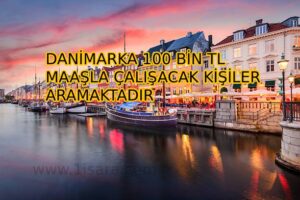 DANİMARKA 100 BİN TL MAAŞLA İŞ GÜCÜ  ALIMI YAPACAKTIR