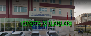 ISPARTA İŞ İLANLARI