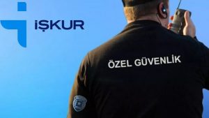 SİLAHSIZ  GÜVENLİK GÖREVLİSİ ALIM İLANI 