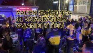 BARTIN AMASRA’DA MADEN FACİASI YAŞANDI