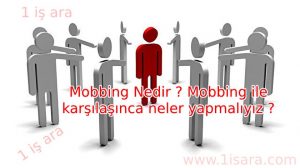 Mobbing Nedir ? Mobbing ile karşılaşınca neler yapmalıyız ?