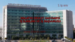 MALATYA DEVLET HASTANESİ İŞ İLANLARI VE İŞ BAŞVURUSU