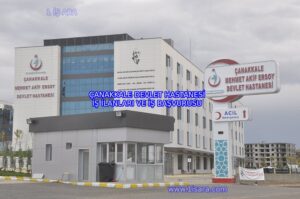 ÇANAKKALE DEVLET HASTANESİ İŞ İLANLARI VE İŞ BAŞVURUSU