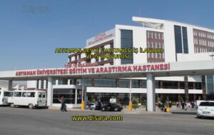 ADIYAMAN DEVLET HASTANESİ İŞ İLANLARI VE İŞ BAŞVURUSU